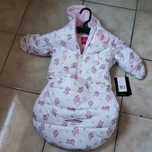London Fog coat detachable carseat 0/6months